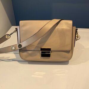 Michael Kors Beige Shoulder Bag